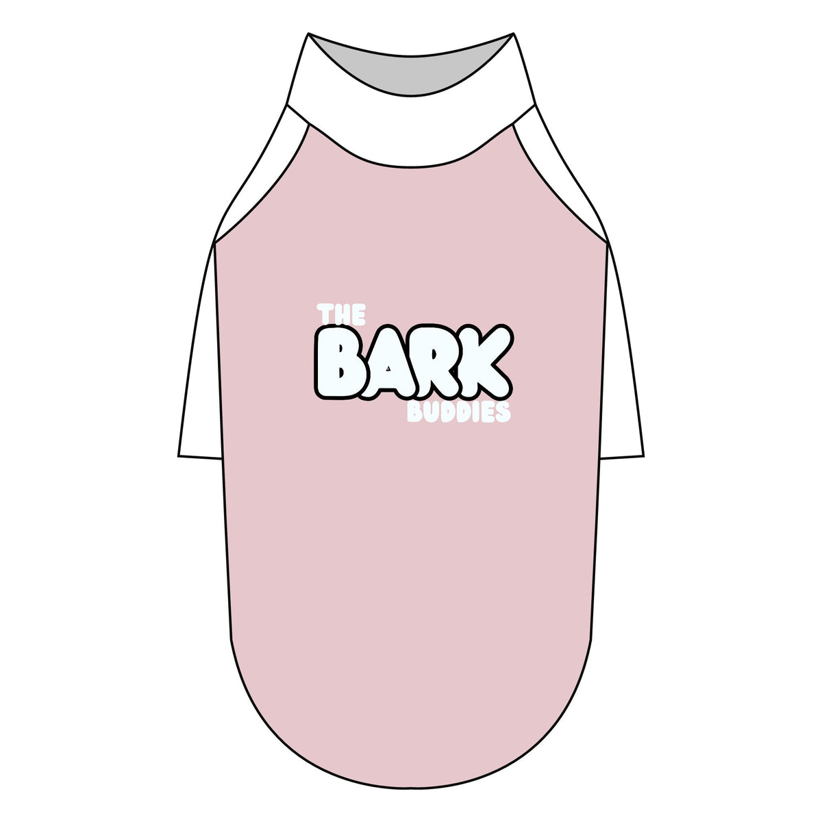 BARK Pet Raglan T-Shirt for Dogs